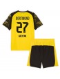 Borussia Dortmund Karim Adeyemi #27 Replika Hemmakläder Barn 2025-26 Kortärmad (+ byxor)
